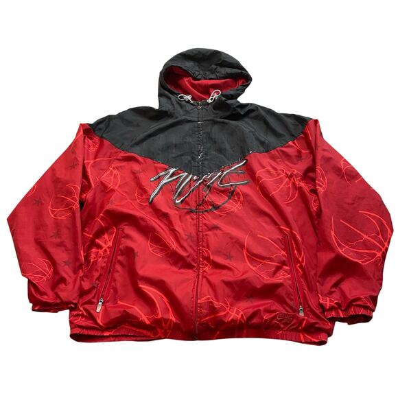 Rare Vintage Nike Force Flight Basketball Mens AOP Hooded